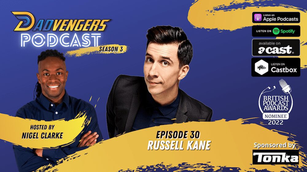 Dadvengers Podcast Ep 30 - Russell Kane (1920x1080)