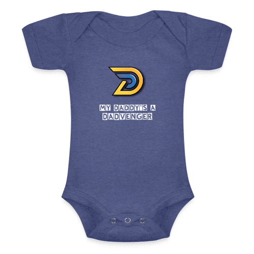 My Daddy's a Dadvenger Baby Grow (6-12mths - Blue)