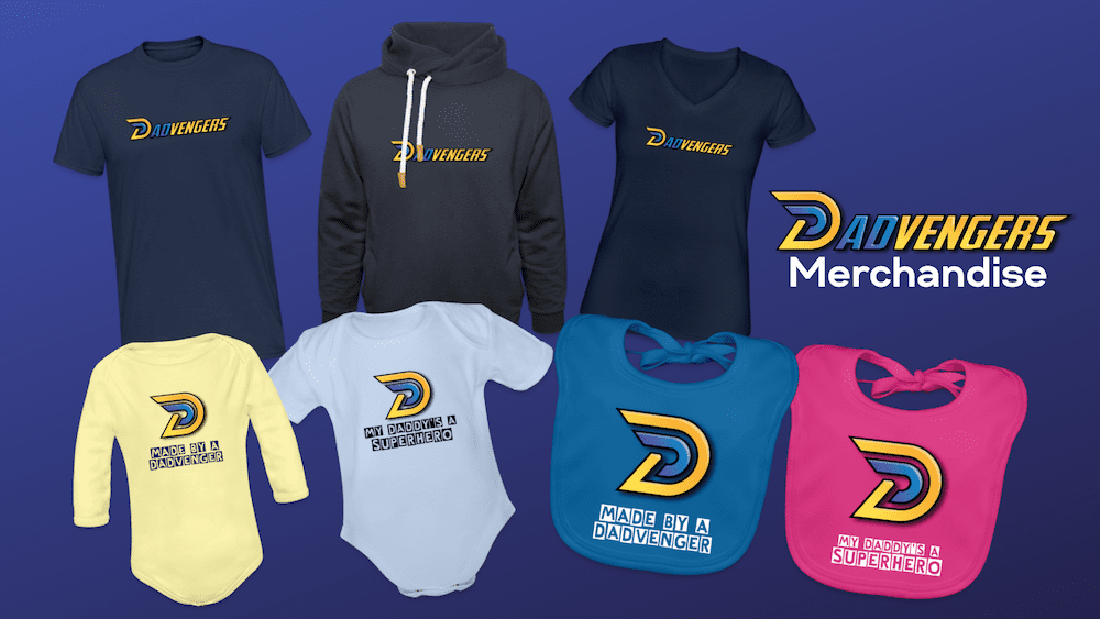 Dadvengers Merchandise